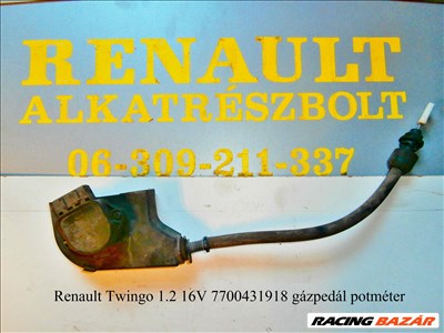 Renault Twingo 1.2 16V gázpedál potméter 7700431918