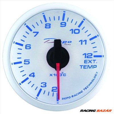 DEPO RACING WBL 52mm - Kipufogógáz hőmérsékletmérő óra