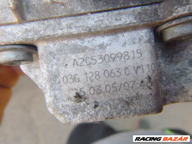 Volkswagen Golf V , 1,9 pdtdi fojtószelep 03G 128 063 C 03G128063C 3. kép