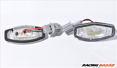 Honda Civic fehér SMD LED rendszámtábla világítás több típushoz is jó