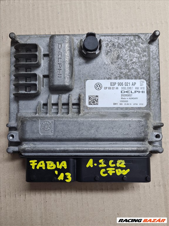 SKODA FABIA II. 1.2 CRTDI CFW Motorvezérlő elektronika 03P906021AP 1. kép