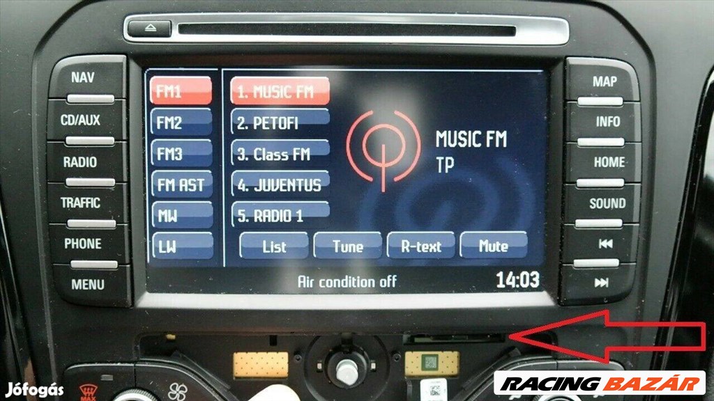 Ford Focus Kuga Mondeo MCA Navigation 2021 V10 Tomtom MAP SD kártya 3. kép