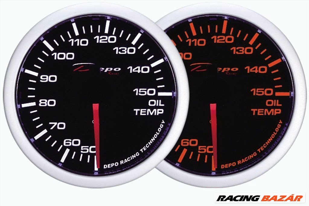 DEPO RACING WA 60mm - Olajhőfokmérő óra 1. kép