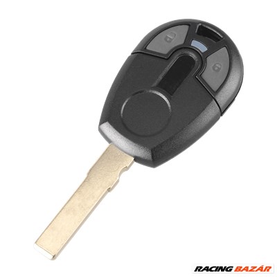 Fiat kulcs 2 gombos kulcs, kulcsház
