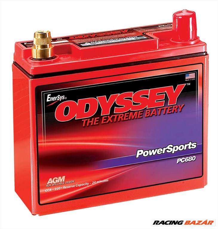 Odyssey ODS-AGM16LMJ (PC680MJ) Extreme series verseny akkumulátor - 16Ah, 520A 1. kép