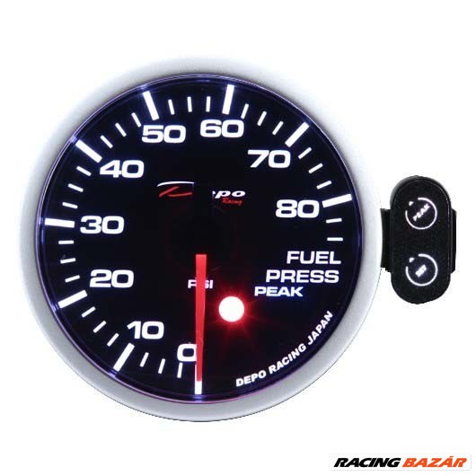 DEPO RACING PEAK 52mm - Üzemanyagnyomásmérő óra 1. kép