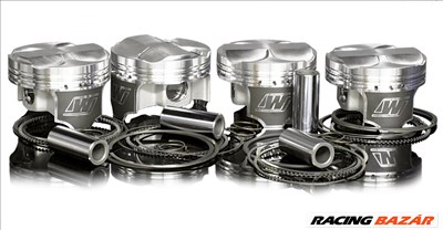 Wiseco 1400HD Mitsubishi EVO 4-9 CR:9.0:1 (4G63/100mm Stroker/erősített csapszeg) kovácsolt dugattyú szett (K627M)