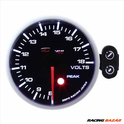 DEPO RACING PEAK 52mm - Feszültségmérő óra