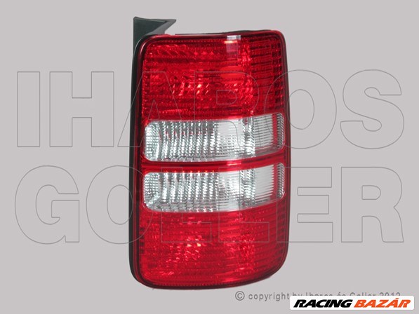 VW Caddy 2010-2015 - Hátsó lámpa üres jobb piros (1 hátsó ajtós) 1. kép