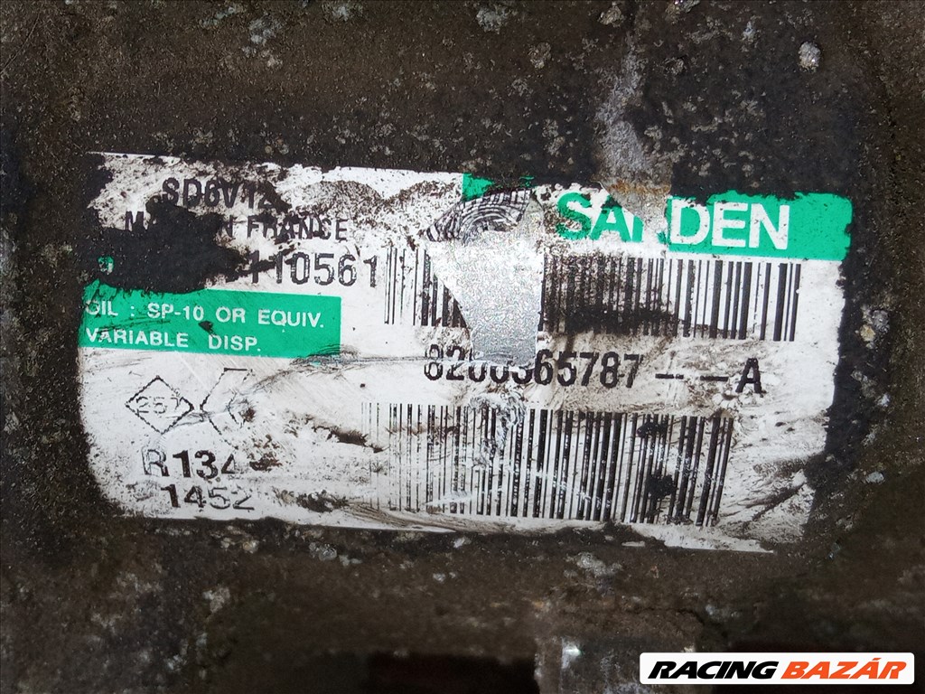 Renault 1.4 16v / 1.5 DCI SD6V12 1452 Klímakompresszor 8200365787a 2. kép