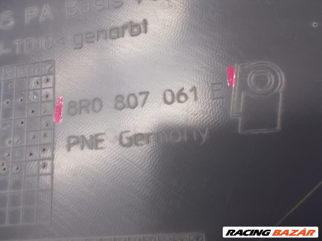 AUDI Q5 első lökhárító szegély 2013-2017 8R0807061E 6. kép