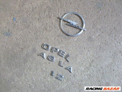 Opel Agila A 1.2 16V csomagtérajtó felirat 