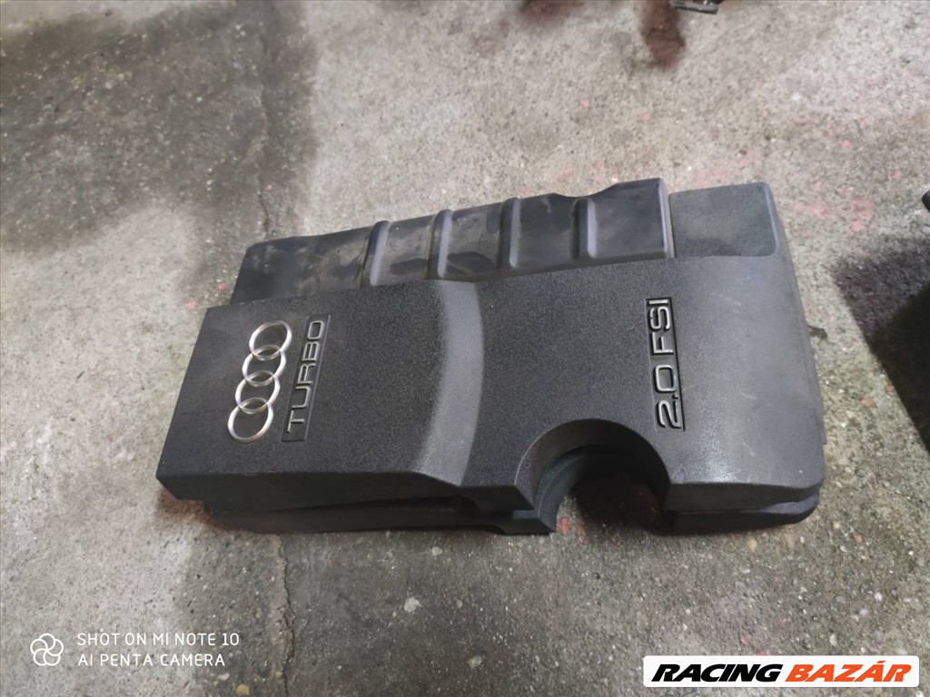 Audi A4 B7 2.0  TFSI motorburkolat  1. kép