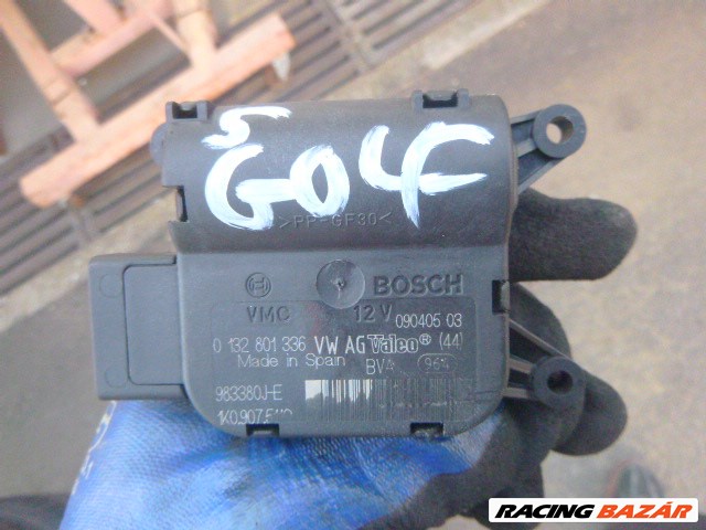 Volkswagen Golf V FŰTÉSLAPÁT ÁLLÍTÓ MOTOR 1K0 907 51 10/ 0 132 801 336 1K09075110 1. kép