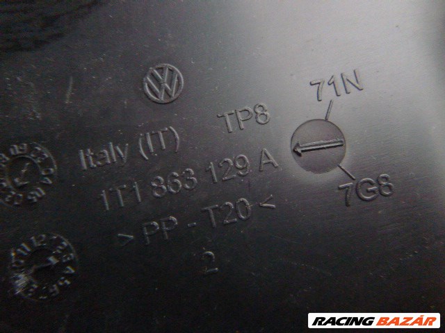 Volkswagen Touran I 2005 BELSŐ KÁRPIT  1T1863129A 3. kép