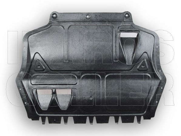 VW Touran 2006-2010 - Alsó motorvédő lemez diesel  (ABS+PVC) 1. kép