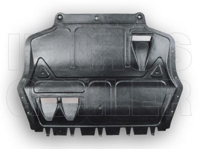VW Touran 2006-2010 - Alsó motorvédő lemez diesel  (ABS+PVC)