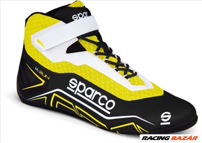 Sparco K-Run gokart sofőrcipő (neonsárga)