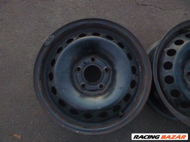 Saab 15- ÖS lemezfelni 2 DB 6J 15 ET 49 2. kép