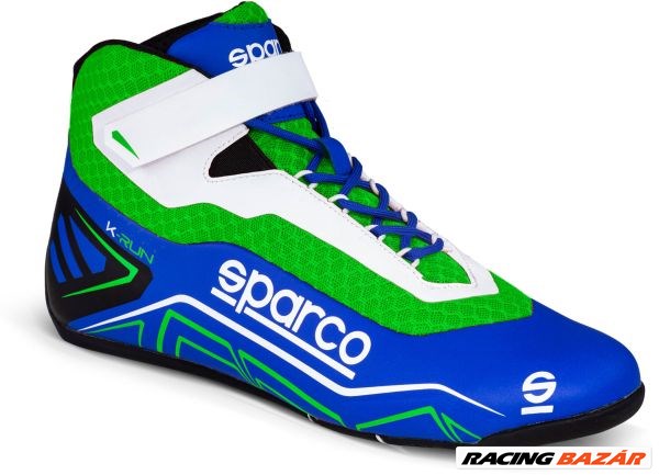 Sparco K-Run gokart sofőrcipő (kék-zöld) 1. kép