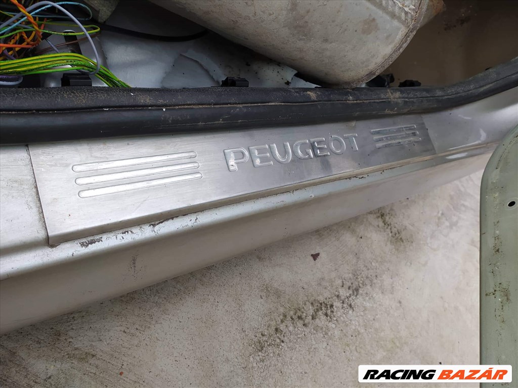 Peugeot 206 Küszöbléc alumínium küszöb borítás  2. kép