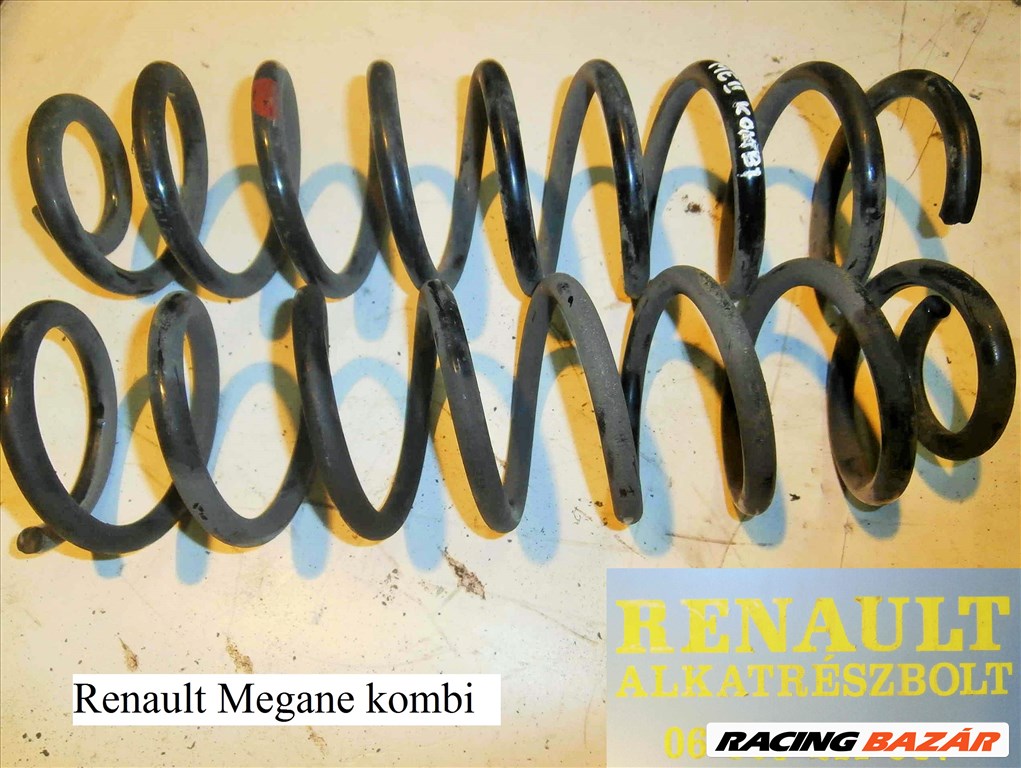 Renault Megane kombi hátsó rugó  1. kép