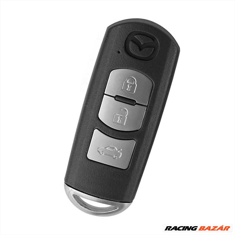 Mazda kulcs 3 gombos - 1604 1. kép