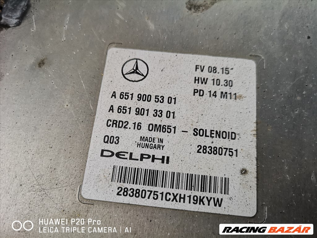 Mercedes C 220 CDI motor OM651 CR 2.16 4. kép