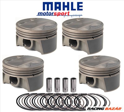 Mahle Motorsport VW VR6 3.2L 4V kovácsolt dugattyú szett CR:9.0:1, 84.50mm - 930016626