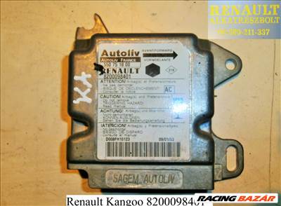 Renault Kangoo légzsák indító, légzsákvezérlő 8200098401