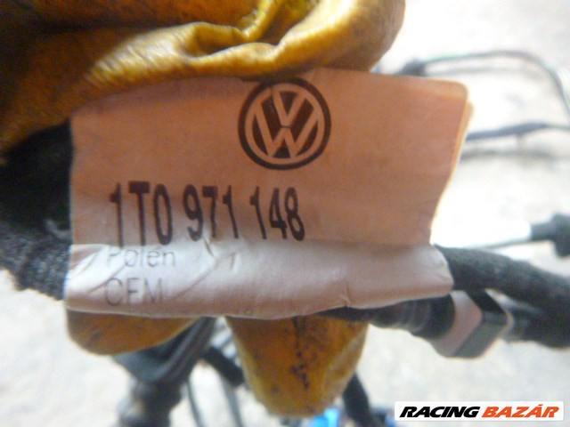 Volkswagen Touran I 2005 CSOMAGTÉRAJTÓ VEZETÉK JOBB-BAL OLDAL 1T0 971 147-148 3. kép