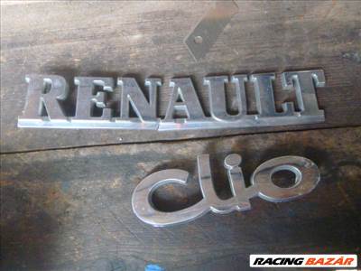 Renault Clio II csomagtérajtó embléma 