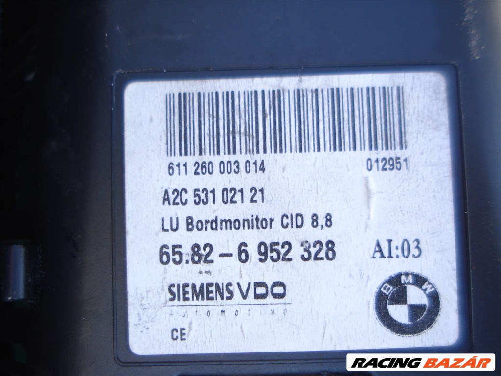 BMW 530xd touring E60 multifunkciós kijelző 611260003014 2. kép