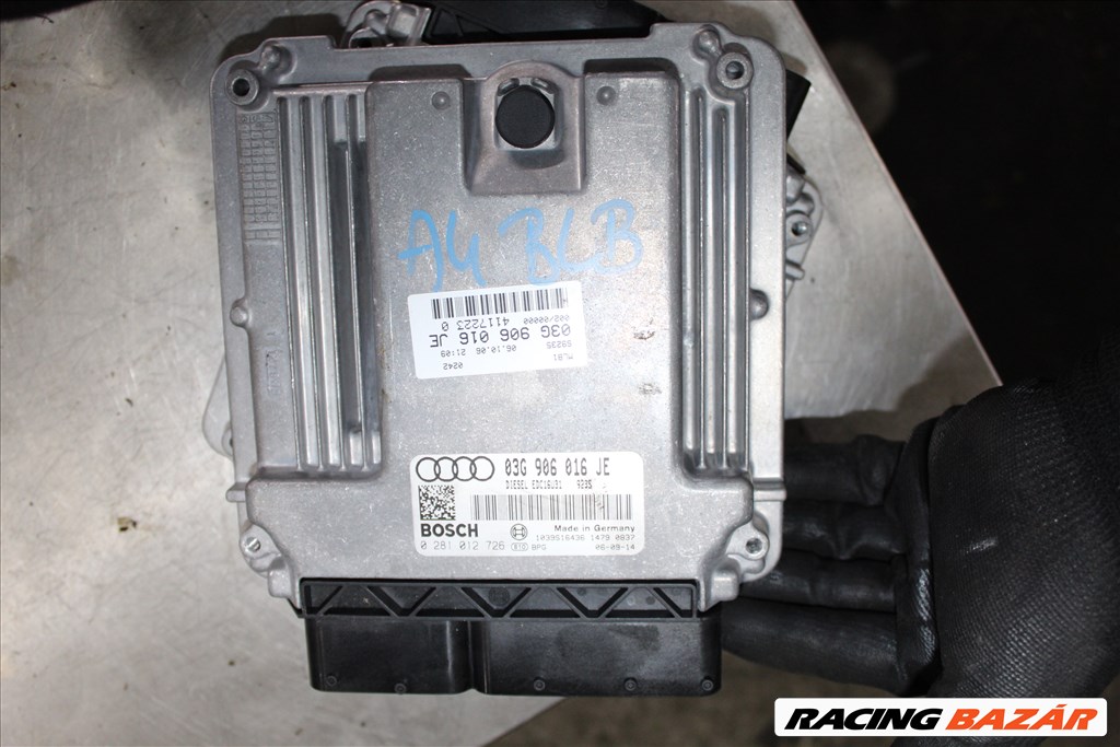 Audi A4 B7 2.0D  motorvezérlő elektronika  03G906016JE 1. kép