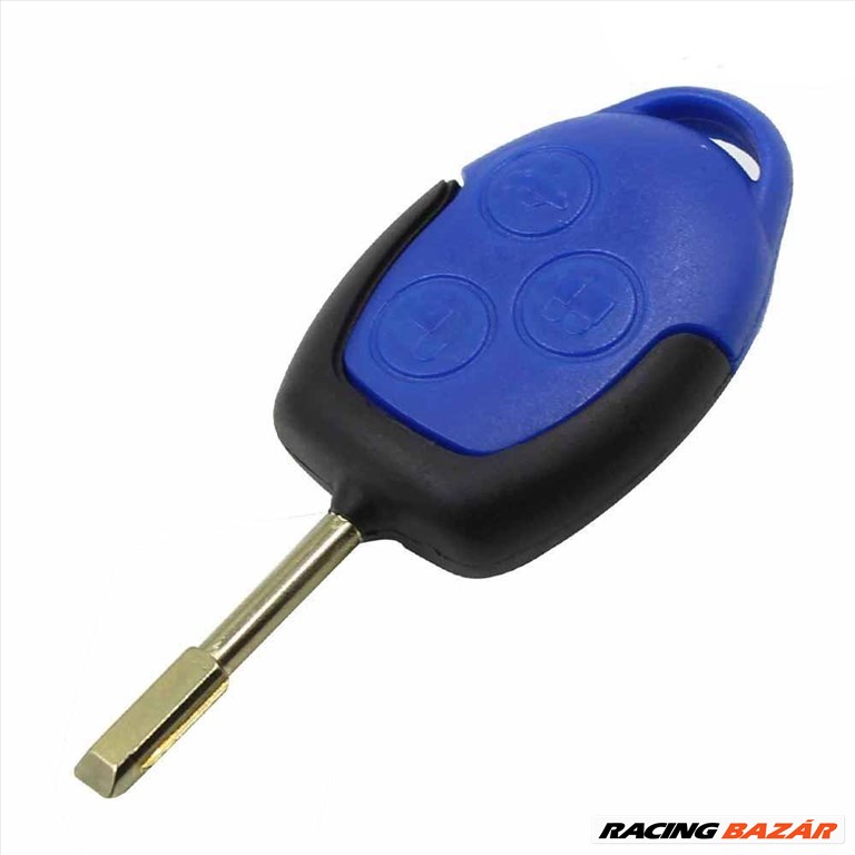Ford kulcs 3 gombos kék 1. kép