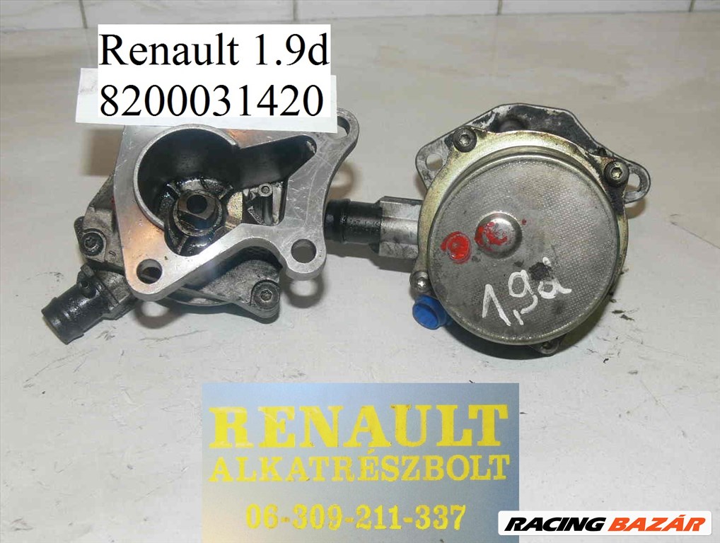 Renault 1.9d vákumpumpa, vákuumszivattyú 8200031420 1. kép