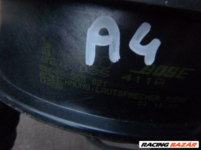 Audi A4 (B6 ) ajtóhangszóró 2db  BAL HÁTSÓ     BOSE  2. kép