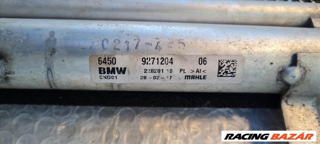 BMW X3 (F25) X4 (F26) 18d 20d 18i 20i 28i klímahűtő Intercooler hűtő 3. kép