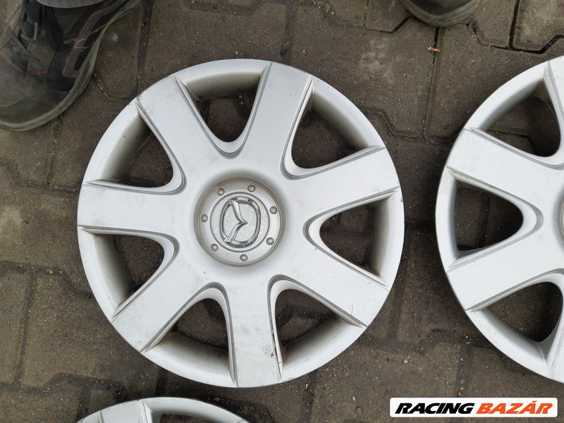 Mazda 3/6 5x114.3-as 6x15 haszn (gyári felni) lemezfelni,195/65 újszerű Sumitomo téligumi gumi sxx2 5. kép