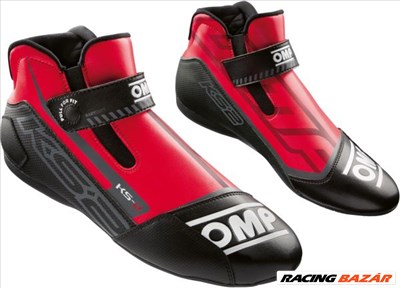 OMP KS-2 gokart cipő (piros)