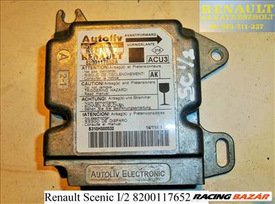 Renault Scenic I/2 légzsákvezérlő 8200117652A