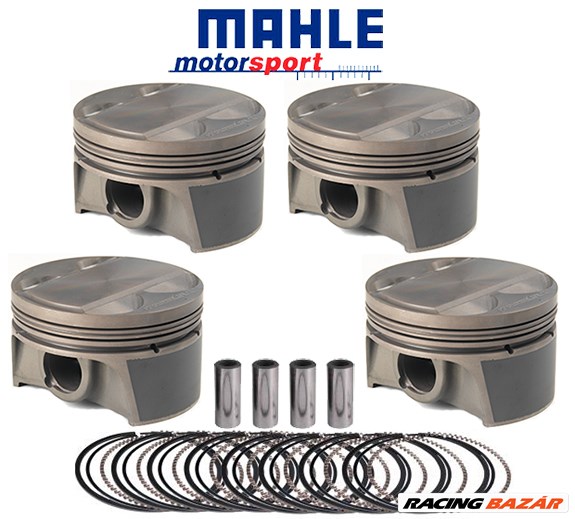 Mahle Motorsport Toyota 1.8L (2ZZ-GE) kovácsolt dugattyú szett CR:9.1:1, 82.01mm - 929833600 1. kép