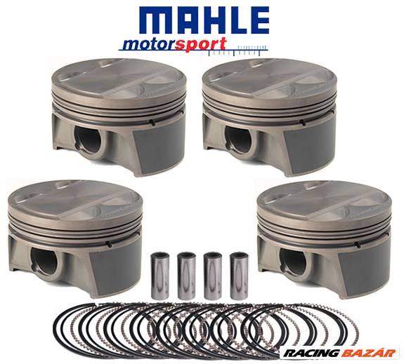 Mahle Motorsport Toyota 1.8L (2ZZ-GE) kovácsolt dugattyú szett CR:12.5:1, 82.01mm - 929833700 1. kép