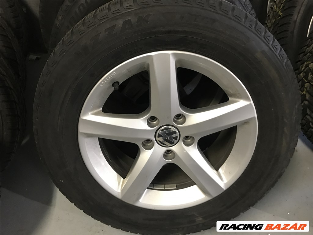 Volkswagen Tiguan / Sharan gyári 6,5X16-os 5X112-es ET33-as könnyűfém felni garnítúra eladó. 4. kép