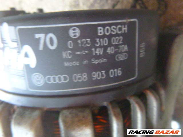 Volkswagen Passat B5 1,6 BENZIN BOSCH GENERÁTOR 058 903 016  058903016 1. kép