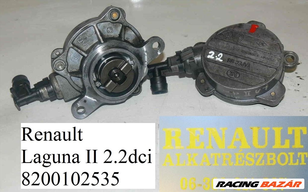 Renault 2.2 dci vákumpumpa vákuumszivattyú 8200102535 1. kép
