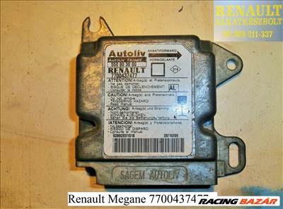 Renault Megane légzsákvezérlő  7700437477