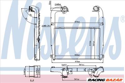 NISSENS 97062 Intercooler - PEUGEOT, SKODA, FIAT, SAAB, HYUNDAI, TOYOTA, RENAULT