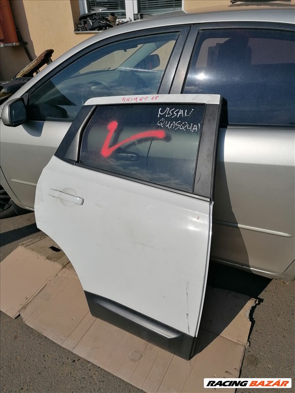 Nissan Qashqai (J10) Jobb hátsó ajtó.(Űresen)  1. kép