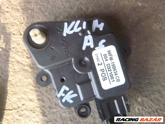 Ford Ka 2001 klímás fűtő ellenállás, fűtés lapát állító motor, vezetékkel 4. kép
